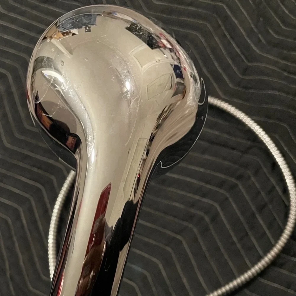 EUC Single Water Pik Hose PowerSpray Shower Head, Multiple Settings All Chrome - Picture 8 of 13